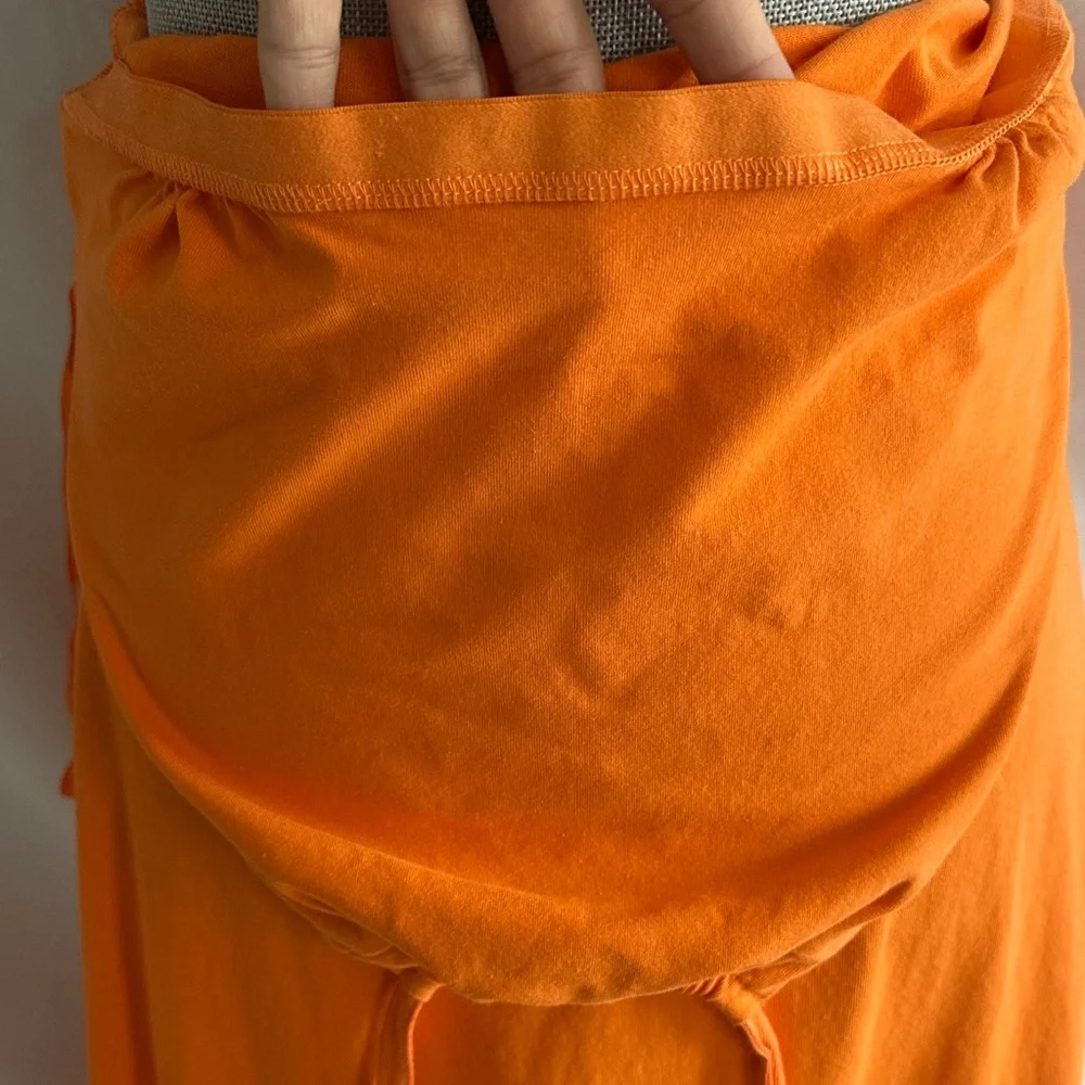 Ralph Lauren Rugby Halter Maxi Dress in Bright Orange, Med - Picture 9 of 9